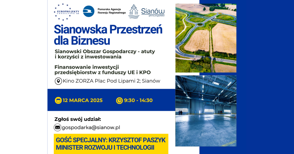 II Spotkanie w ramach Sianowskiej Przestrzeni dla Biznesu – Sianów 12.03.2025