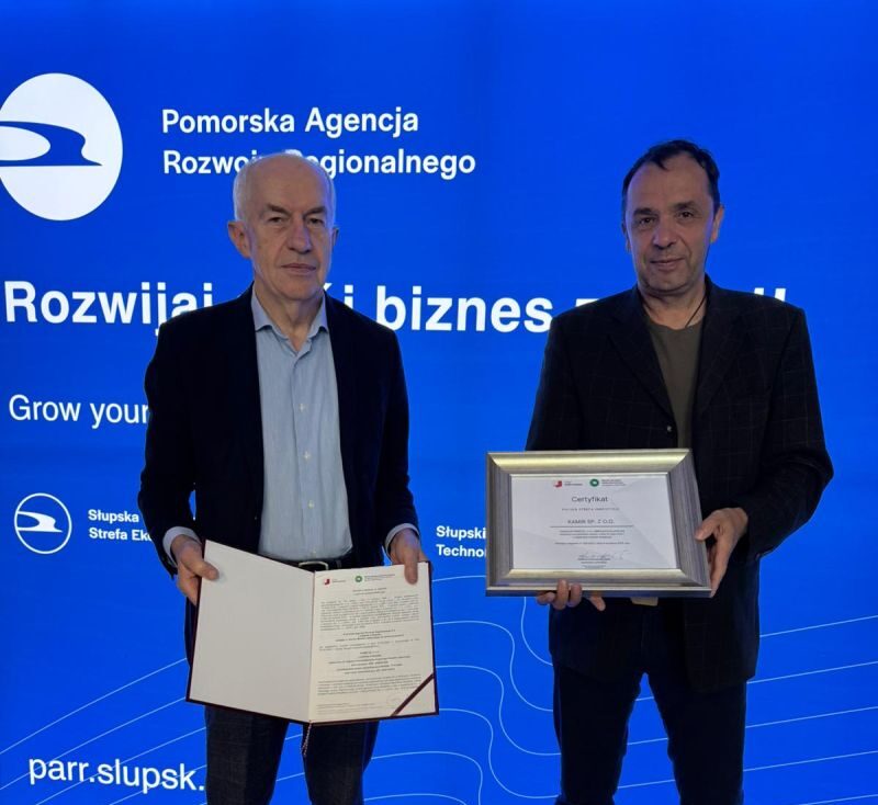 Firma Kamir ze Słupska z decyzją o wsparciu