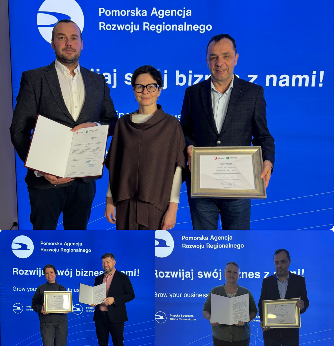 3 decyzje o wsparciu w ramach Polskiej Strefy Inwestycji!