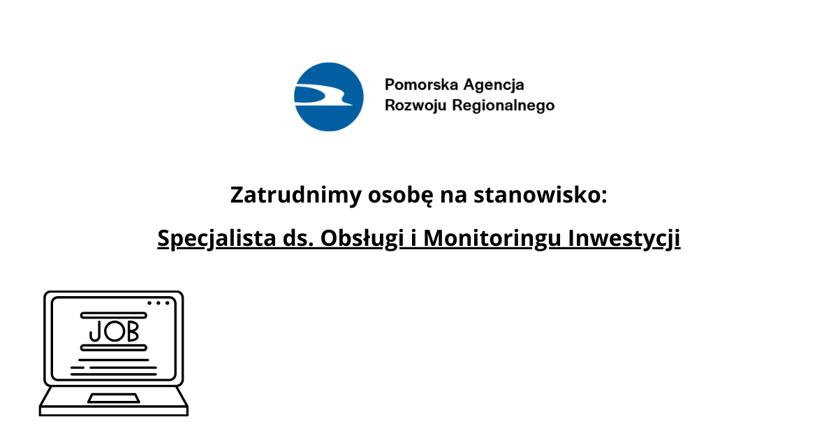 Praca  – Specjalista ds. Obsługi i Monitoringu Inwestycji